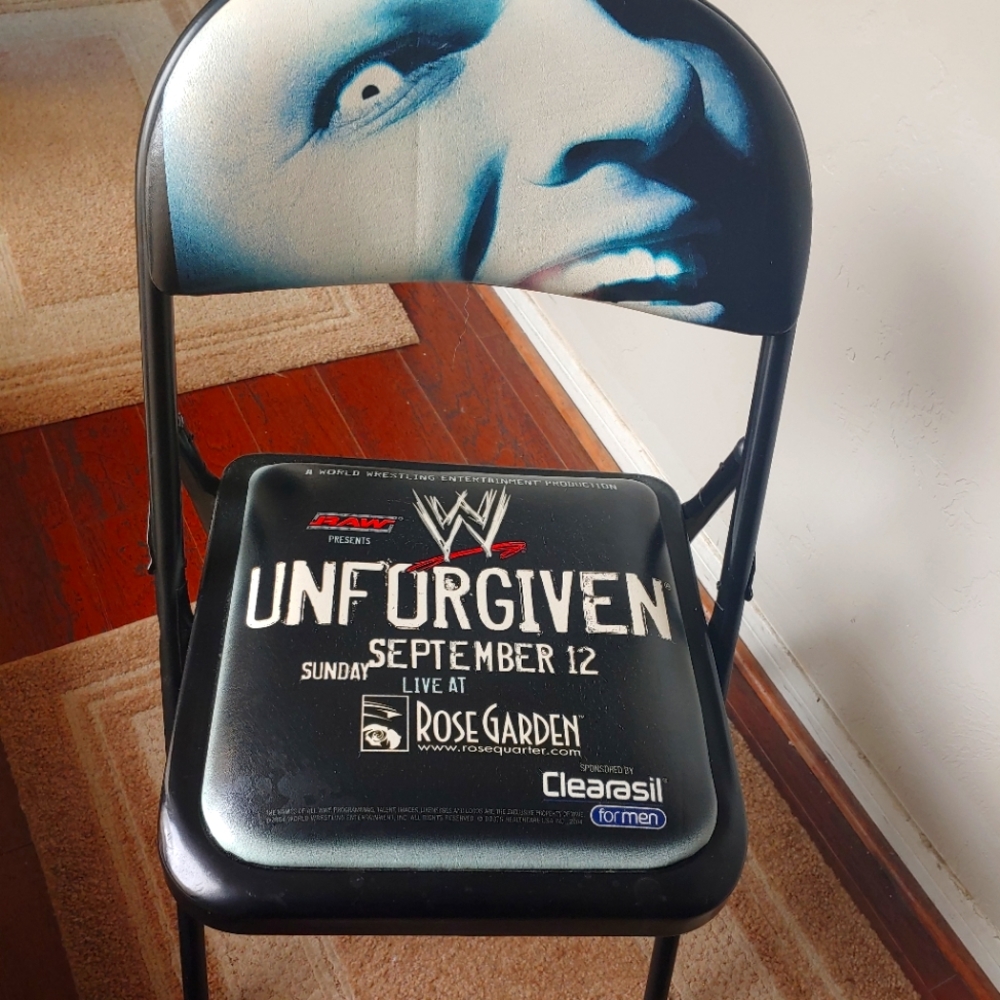 WWE Smackdown folding chair